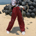 Plaid Cargo Pants
