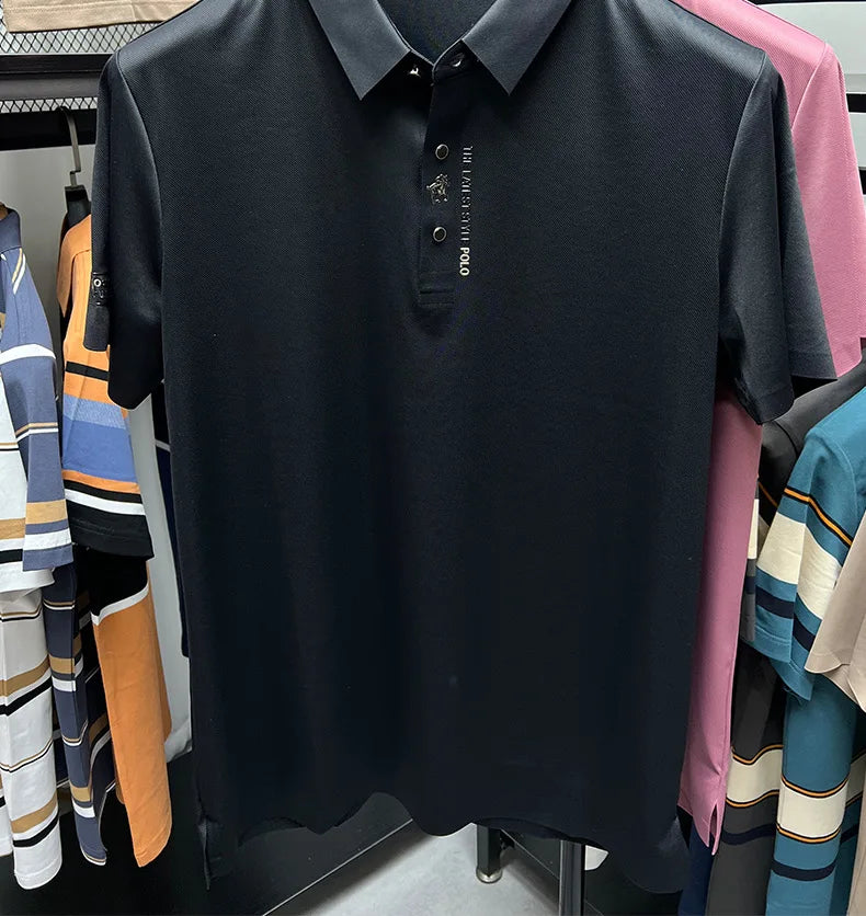 Apollo Classical Muscle Fit Wrinkle-Free Polo Shirt