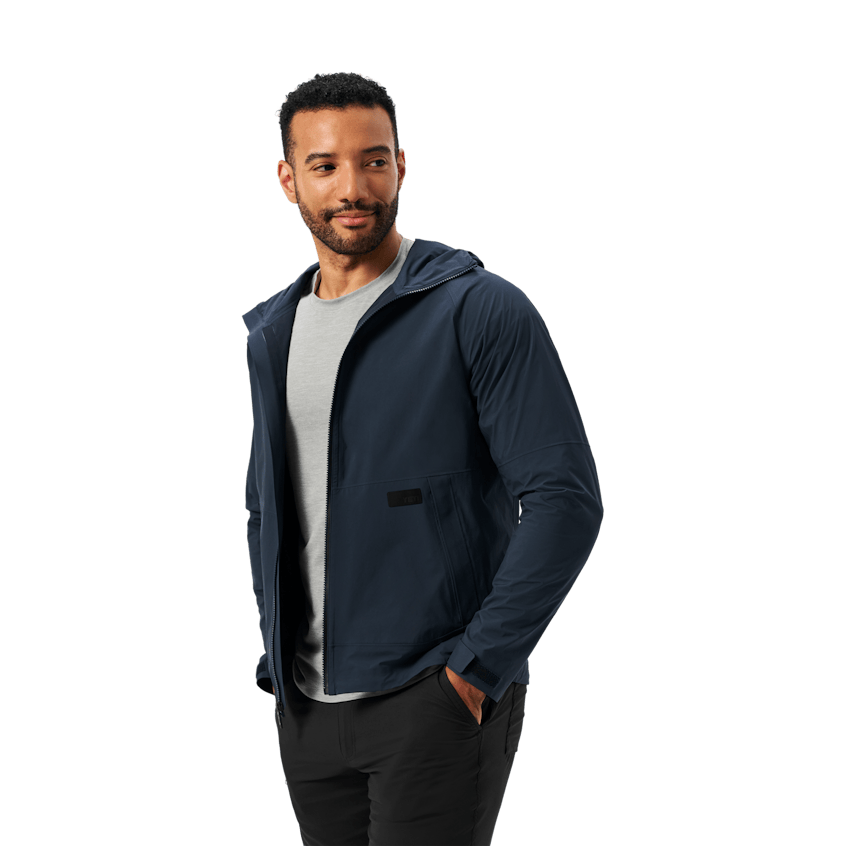 Tilloo Men’s Hooded Rain Jacket