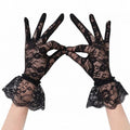 Floral Pattern Gloves