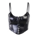 Leather Top